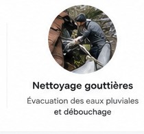 Nettoyage gouttières